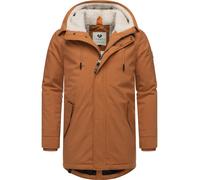 Kurzmantel RAGWEAR "Mr Smithem YOUMODO", Herren, Gr. L (52), braun, Obermaterial: 100% Polyester, Innenfutter: 100% Polyester, Wattierung: 100% Polyester, casual, gerade Po-bedeckend, hoch geschlossen