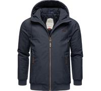 Winterjacke RAGWEAR "Stewie", Herren, Gr. XL (54), blau (navy), Obermaterial: 100% Polyester. Futter: 100% Polyester. Wattierung: 100% Polyester, figurumspielend hüftbedeckend, Ärmel ohne Ärmelschlitz