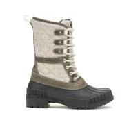 Kamik Winterstiefel Sienna 3 (Leder, wasserdicht, Made in Canada) hellgrau Damen, Größe Euro (US) 38 (7)