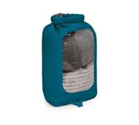 Wasserdichter Beutel Osprey Dry Sack 6 w/window (waterfront blue) Taille unique