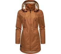 Wasserdichter Kurzmantel mit Kapuze "Dakkota II" Cinnamon XS