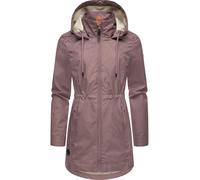 Wasserdichter Kurzmantel mit Kapuze "Dakkota II" Mauve L