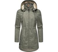 Wasserdichter Kurzmantel mit Kapuze "Dakkota II" Olive XXL