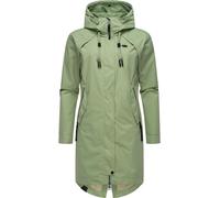 Wasserdichter oversized Übergangsparka mit Kapuze "Rejany" Dusty Green L