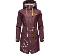 Outdoorjacke MARIKOO "Dancing Umbrella" Gr. M, rot (weinrot) Damen Jacken (66122804-M) weinrot