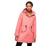 Navahoo Damen wasserdichter gefütterter Regenmantel Deike Rose Coral Gr. XS