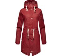 Regenjacke NAVAHOO "Flower of Ocean" Gr. S (36), rot (blutrot) Damen Jacken (78567509-S) blutrot