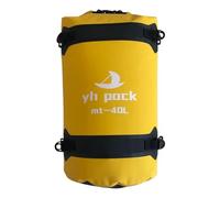 Wasserdichter Seesack, 40 l, Camping-Trockensack für Campingausrüstung, trockene Reisetaschen, große Kapazität, Duffle-Rucksack für Straße, Elektrofahrrad, 40, Gelb, Beziehen Sie sich auf die