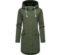 Softshellmantel RAGWEAR "Tinsley Shell" Gr. XL (42), grün (olivgrün) Damen Mäntel Übergangsmäntel wasser- und winddichte Softshelljacke (28740131-XL)