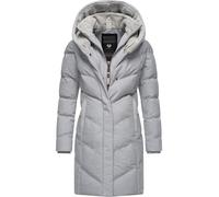 wasserdichter Steppmantel mit Kapuze "Natalka Cosy" Light Grey L