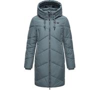 Steppmantel RAGWEAR "Novista" Gr. 4XL (48), grau Damen Mäntel (71269750-4XL) grau