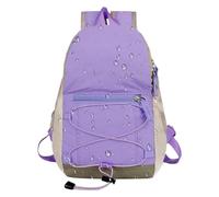 Wasserdichter Trekkingrucksack - Damenrucksack | Camping-Trekkingtasche mit großer Kapazität, leichter Rucksack für Outdoor-Reisen, für die Schule, die Jagd, den Sport Radfahren, violett, Fare