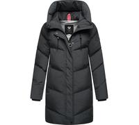 Wasserdichter Winter Steppmantel mit Kapuze "Avelin" Dark Grey M