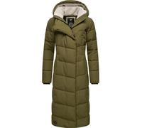 wasserdichter Winter Steppmantel "Pavla Long" Light Olive23 4XL