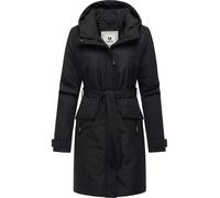 Kurzmantel RAGWEAR "Horatia Warm YOUMODO", Damen, Gr. L (40), schwarz, Obermaterial: 100% Polyester; Innenfutter: 100% Polyester; Wattierung: 100% Polyester, tailliert ca. Mitte Oberschenkel, hoch ges