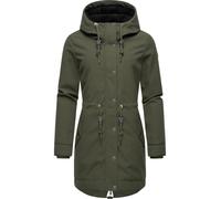 Kurzmantel RAGWEAR "Canny Canvas" Gr. XL (42), grün (olivgrün) Damen Mäntel (70769357-XL) olivgrün