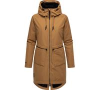 Wasserdichter Wintermantel mit Kapuze "Holstic" Brown Sugar XL