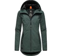 Winterjacke RAGWEAR "Zuzka Winter" Gr. XS (34), grün (green) Damen Jacken Lange stylischer Winterparka mit Teddyfleece Innenfutter (65354764-XS)