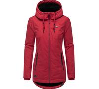 Winterjacke RAGWEAR "Zuzka Winter", Damen, Gr. XS (34), knallrot, Außenmaterial: 100% Polyester, Innenfutter: 100% Polyester, Kapuzenfutter: 100% Polyester, Wattierung: 100% Polyester, tailliert Po-be