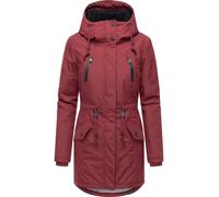Wasserdichter Winterparka mit Teddyfell "Elsien" Wine Red25 M