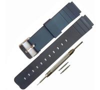 Wasserdichtes Silikon-Gummi-Uhrenarmband (16 mm) für Casio MQ-24/MQ-58/104/76/71/98
