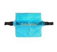 Wasserfeste Handy-Fanny Pack, Mobile Waist Belt Bag, mit Lightweight Design 22 cm, Easy Carry Gear, 3 Schichten Waterproof Storage Pack, für Beach Swimming Boating Activities Daily Uses, blau, Se