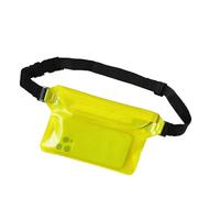 Wasserfeste Handy-Fanny Pack, Mobile Waist Belt Bag, mit Lightweight Design 22 cm, Easy Carry Gear, 3 Schichten Waterproof Storage Pack, für Beach Swimming Boating Activities Daily Uses, gelb, Se