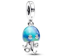Wassermädchen Charms 925 Sterling Silber,Ozean Blau Seesternen Muscheln Bead Charm für damen,Blume,Glühwürmchen,Moments ME Anhänger für Armbänder ,Dupes,Geschenk für Geburtstag,Jubiläum,Mode Schmuck