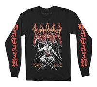 Watain 'Baphomet' (Black) Long Sleeve Shirt (x-Large)