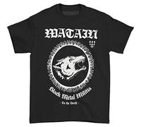 Watain 'Black Metal Militia' (Black) T-Shirt (medium)