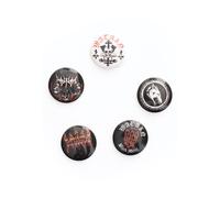 Watain - Black Metal Militia Pack Of 5 - Button Set Mehrfarbig Onesize