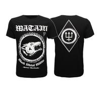 Watain Black Metal Miliz T-Shirt S Schwarz