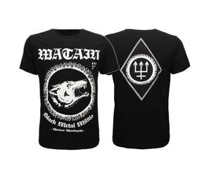 Watain Black Metal Miliz T-Shirt S Schwarz