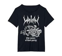 Watain - Essence of Black - Official Merchandise T-Shirt, Damen Große Größen, Schwarz, 4X