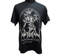 Plastic Head T-Shirt – Watain 'Rabid Deaths Curse' – Schwarz – 100% Baumwolle – Größe L