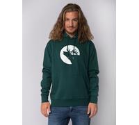 watapparel Hoodie Unisex Röhrender Hirsch Glazed Green XS