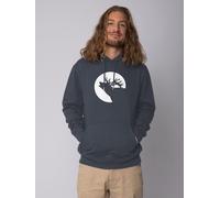 watapparel Hoodie Unisex Röhrender Hirsch India Ink Grey XS