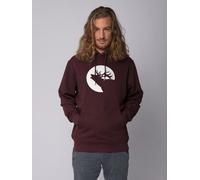watapparel Hoodie Unisex Röhrender Hirsch Red Brown XS