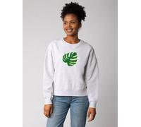 watapparel Sweatshirt Frauen Monstera 2.0 Cool Heather Grey L