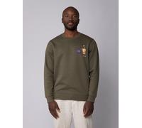 watapparel Sweatshirt Unisex Funny Cat Khaki L