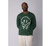 watapparel Sweatshirt Unisex Smiley Bottle Green 2XL
