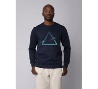 watapparel Sweatshirt Unisex Triangle French Navy XS