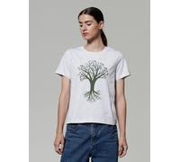 watapparel T-Shirt Frauen Baum Cool Heather Grey XL