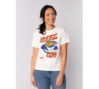 watapparel T-Shirt Frauen Coffee club Off White S