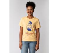 watapparel T-Shirt Frauen Coffee is a good idea brown S