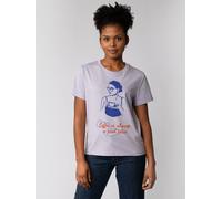 watapparel T-Shirt Frauen Coffee is a good idea Lavender S