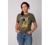 watapparel T-Shirt Frauen Good day to read a book Khaki 2XL