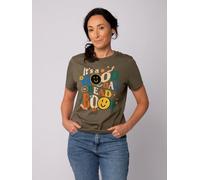 watapparel T-Shirt Frauen Good day to read a book Khaki S