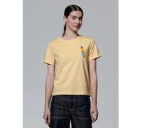 watapparel T-Shirt Frauen Mädchen Auf Fahrrad Nispero L