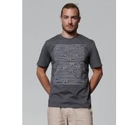 watapparel T-Shirt Unisex Doodle Dogs Anthracite S